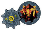 Fallout Pin Badge Vault Door 111 Limited Edition Hinged