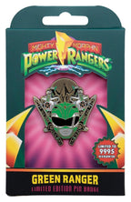Power Rangers Pin Badge Green Ranger Limited Edition