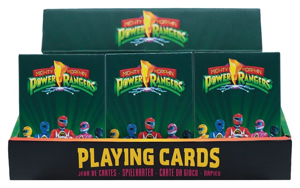 Power Rangers Playing Cards Display (12)