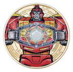 Transformers Collectable Coin The Movie 40th Anniversary Limited Edition 24k Gold Plated