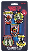 Stranger Things Fabric Patches 5-Pack