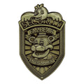 Five Nights at Freddy´s Replica Security Badge Antique Brass Edition
