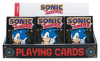 Sonic the Hedgehog Playing Cards Display (12 Packs)