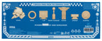 Sonic the Hedgehog Replica Commemorative Icons Set Limited Edition 10 x 28 x 4 cm