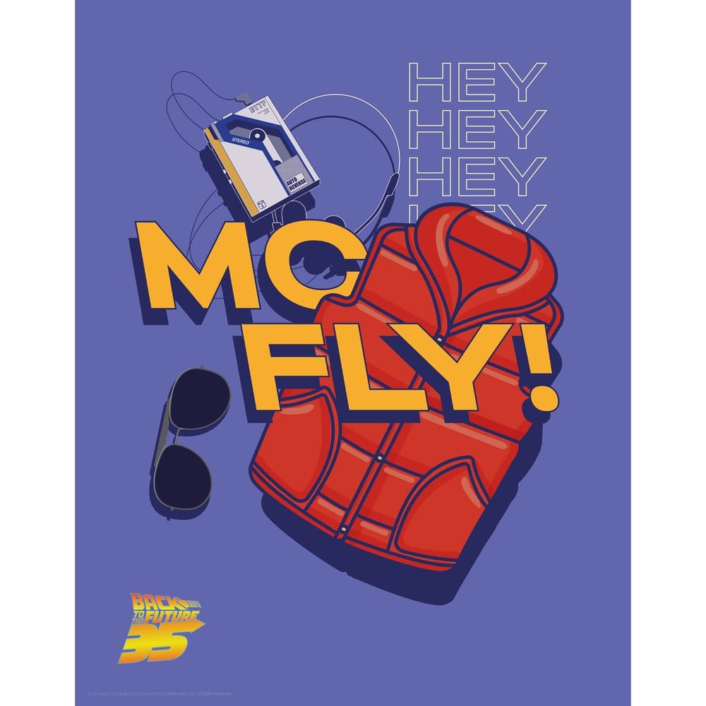 Back to the Future Art Print Limited Edition