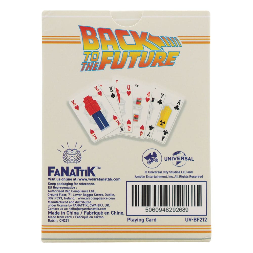 Back to the Future Playing Cards Display (12)