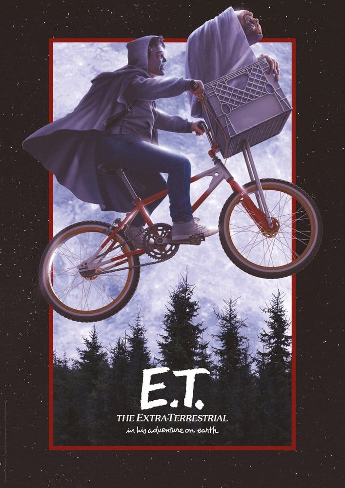 E.T. the Extra-Terrestrial Art Print Ver. C Limited Edition 30 x 47 cm
