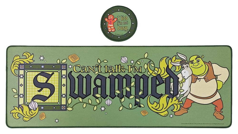 Shrek Desk Pad & Coaster Set