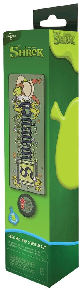 Shrek Desk Pad & Coaster Set