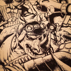 Teenage Mutant Ninja Turtles Art Print Comic Limited Edition 42 x 30 cm