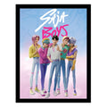 KPop Demon Hunters Collector Print Framed Poster Saja Boys