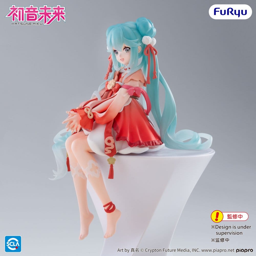 Hatsune Miku Noodle Stopper PVC Statue 2026 Chinese New Year Ver. 14 cm