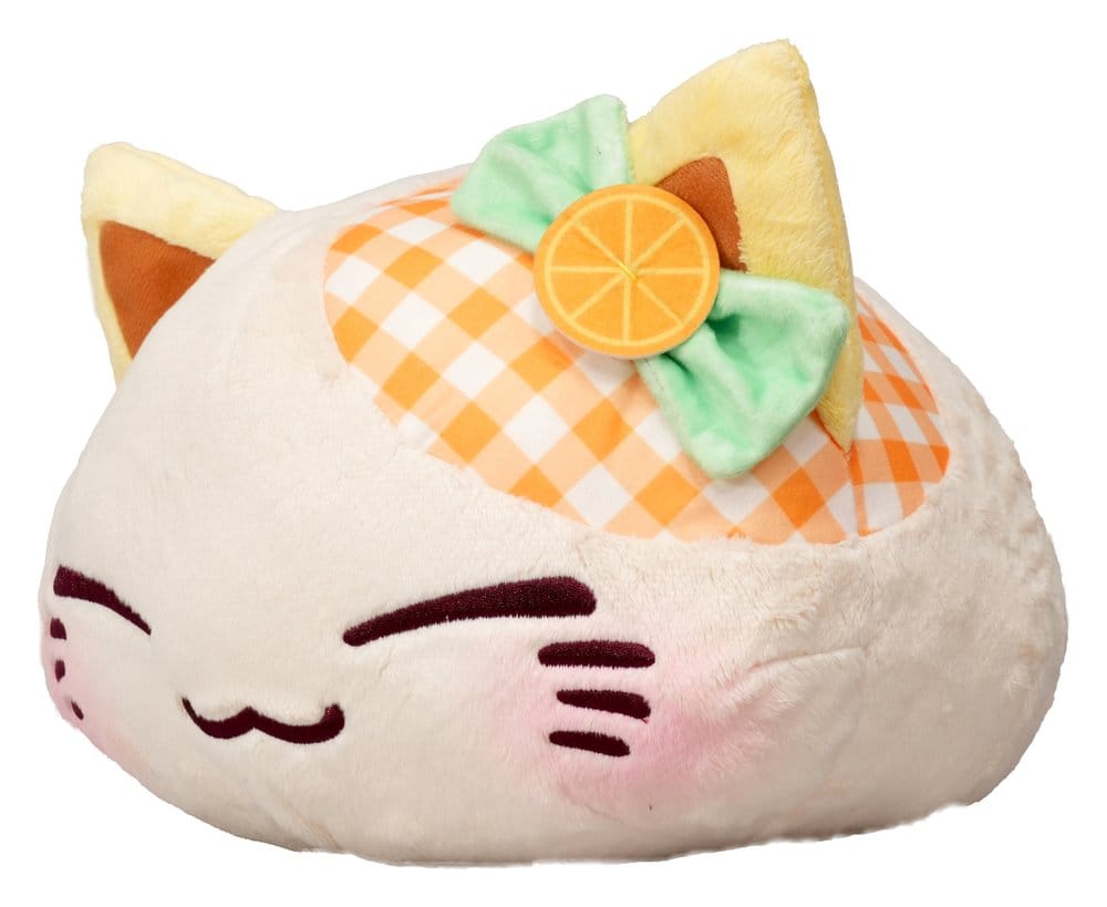Nemuneko Cat Fruit Big Plush Figure Orange 30 cm