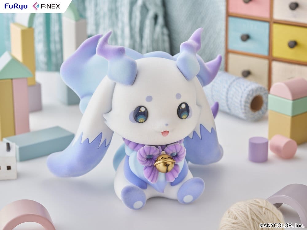 Nijisanji F:Nex Flocky Soft Vinyl Figure 1/2 Lunlun 20 cm