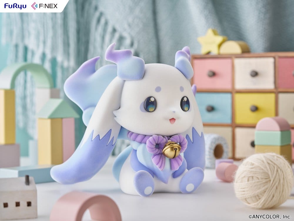 Nijisanji F:Nex Flocky Soft Vinyl Figure 1/2 Lunlun 20 cm
