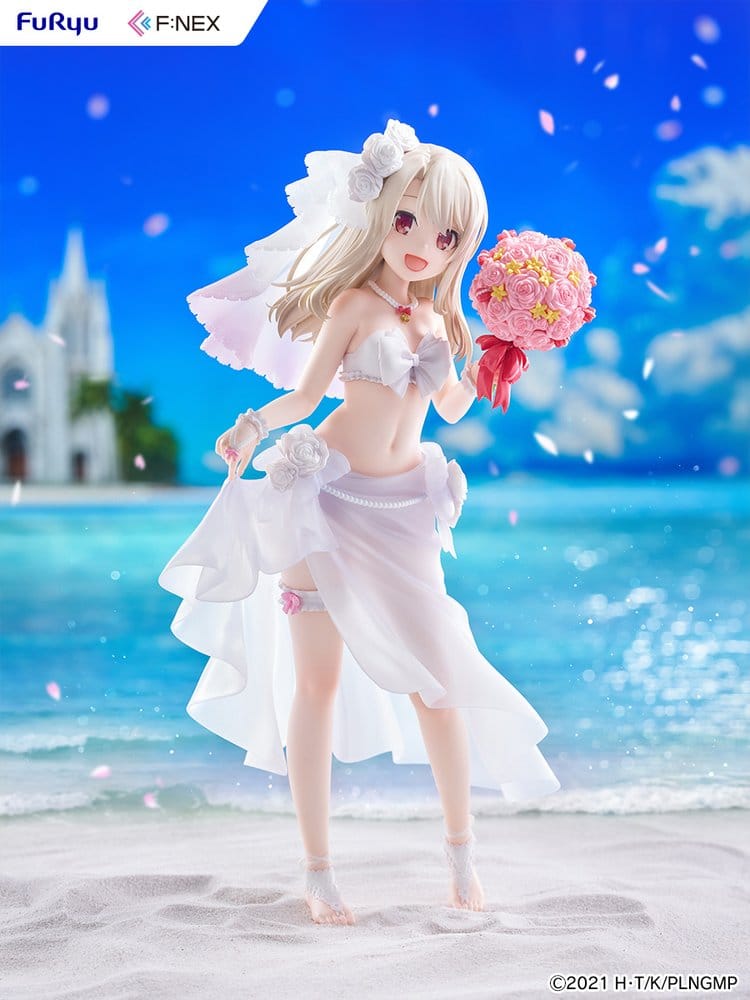 Fate/kaleid liner Prisma Illya: Licht - The Nameless Girl F:NEX PVC Figure 1/7 Illyasviel von Einzbern Wedding Swimsuit Ver. 21 cm