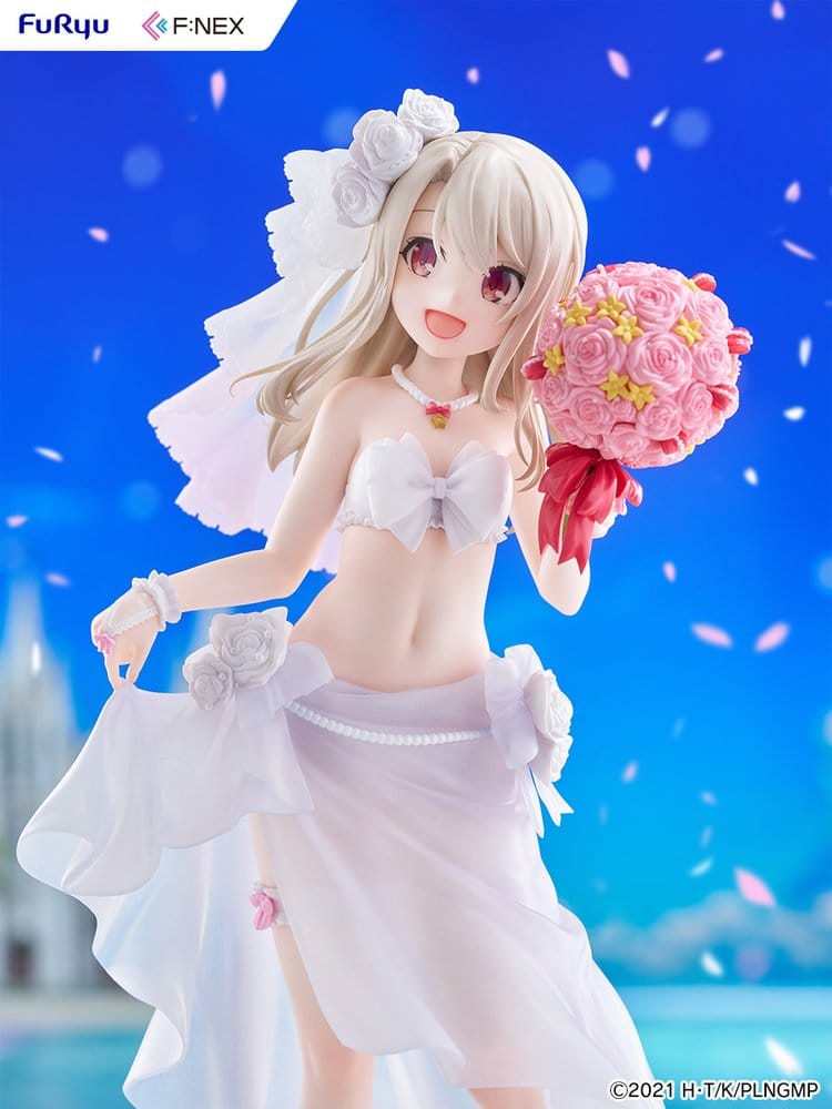 Fate/kaleid liner Prisma Illya: Licht - The Nameless Girl F:NEX PVC Figure 1/7 Illyasviel von Einzbern Wedding Swimsuit Ver. 21 cm