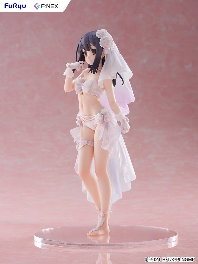 Fate/kaleid liner Prisma Illya: Licht - The Nameless Girl F:NEX PVC Figure 1/7 Miyu Edelfelt Wedding Swimsuit Ver. 21 cm