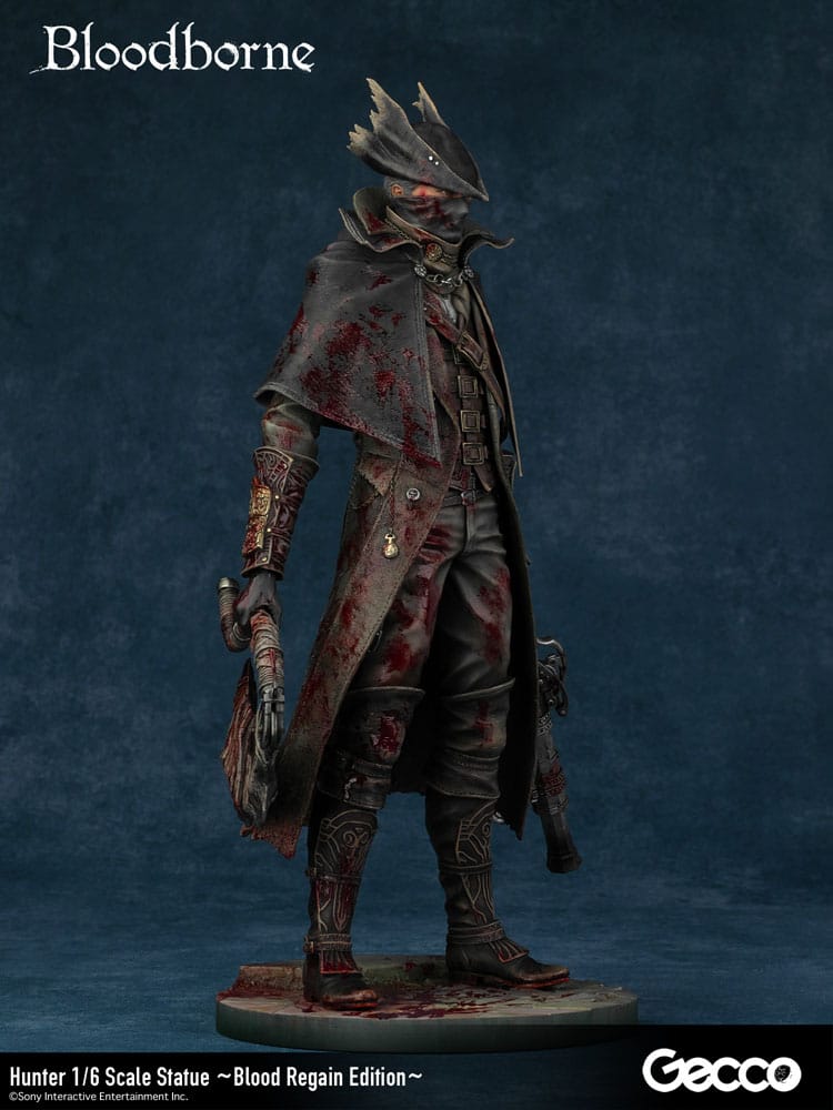 Bloodborne The Old Hunters PVC Statue 1/6 Hunter Blood Regain Edition 32 cm