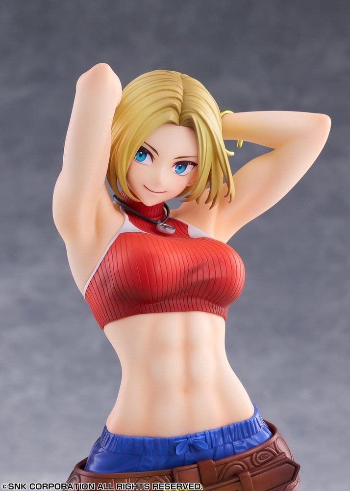 Fighting Girls Collection The King of Fighters XV PVC Figure 1/7 Blue Mary 26 cm