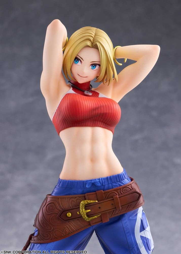 Fighting Girls Collection The King of Fighters XV PVC Figure 1/7 Blue Mary 26 cm