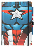 Marvel Captain America Premium Notebook with Pen Uniform A5