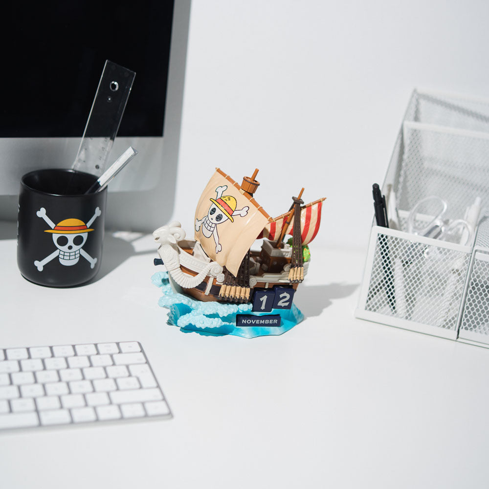 One Piece 3D perpetual Calendar Going Merry