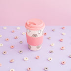 Pusheen Ceramic Mug with Lid 400 ml
