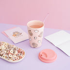 Pusheen Ceramic Mug with Lid 400 ml