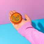 The Simpsons Magnet with Bottle Opener Duff Beer 7 cm