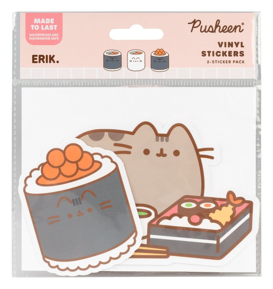 Pusheen Vinyl Stickers Sushi Roll Vol. 5 Set of 2