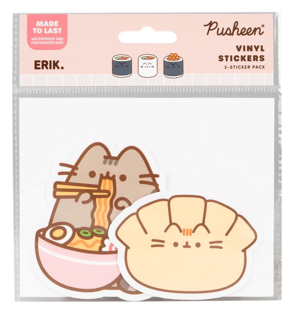 Pusheen Vinyl Stickers Sushi Roll Vol. 6 Set of 2