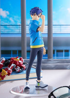 Gridman Universe Pop Up Parade PVC Statue Yomogi Asanaka L Size 23 cm