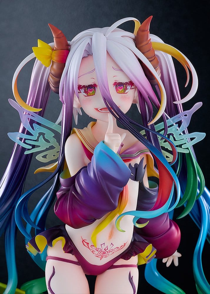 No Game No Life PVC Figure 1/7 Black Shiro 26 cm