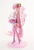 Character Vocal Series 01: Hatsune Miku G.S. Collection [SC] PVC Figure 1/7 Sakura Miku: GSC Illustration Contest Ver. 26 cm