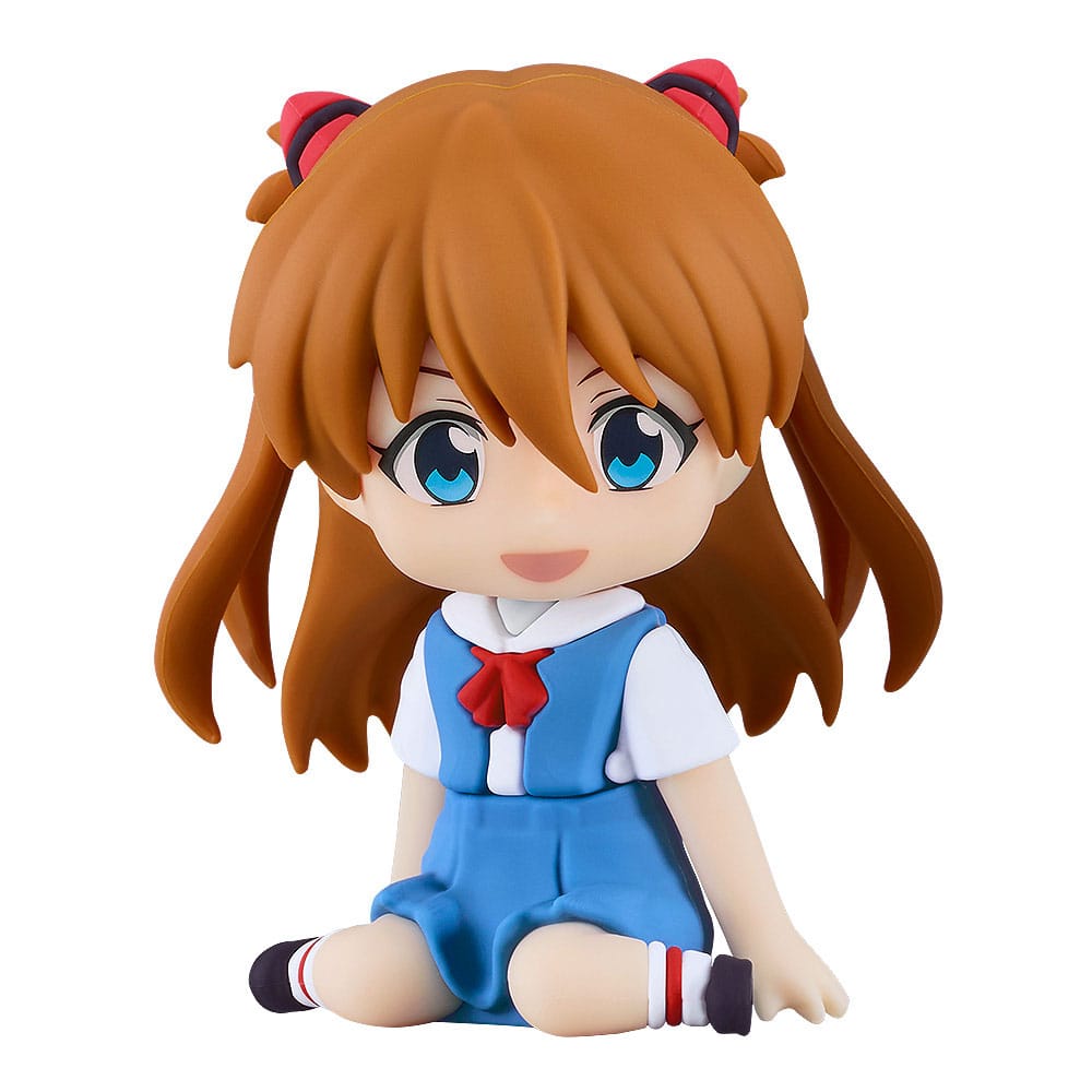 Rebuild of Evangelion Rubber Mascot Nendroid Plus Mini Figure Asuka Shikinami Langley 8 cm