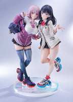 SSSS.GridmanPVC Statues 1/7 2-Pack Rikka Takarada & Akane Shinjo feat. toridamono 22 cm