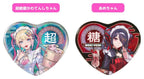 Needy Streamer Overload Needy Streamer Chinese Restaurant Series Heart-Shaped Pinback Button OMGkawaiiAngel 7 x 6 cm