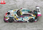 Hatsune Miku GT Project Vehicle 1/64 Good Smile Hatsune Miku AMG 2018 SUPER GT Ver. 7 cm