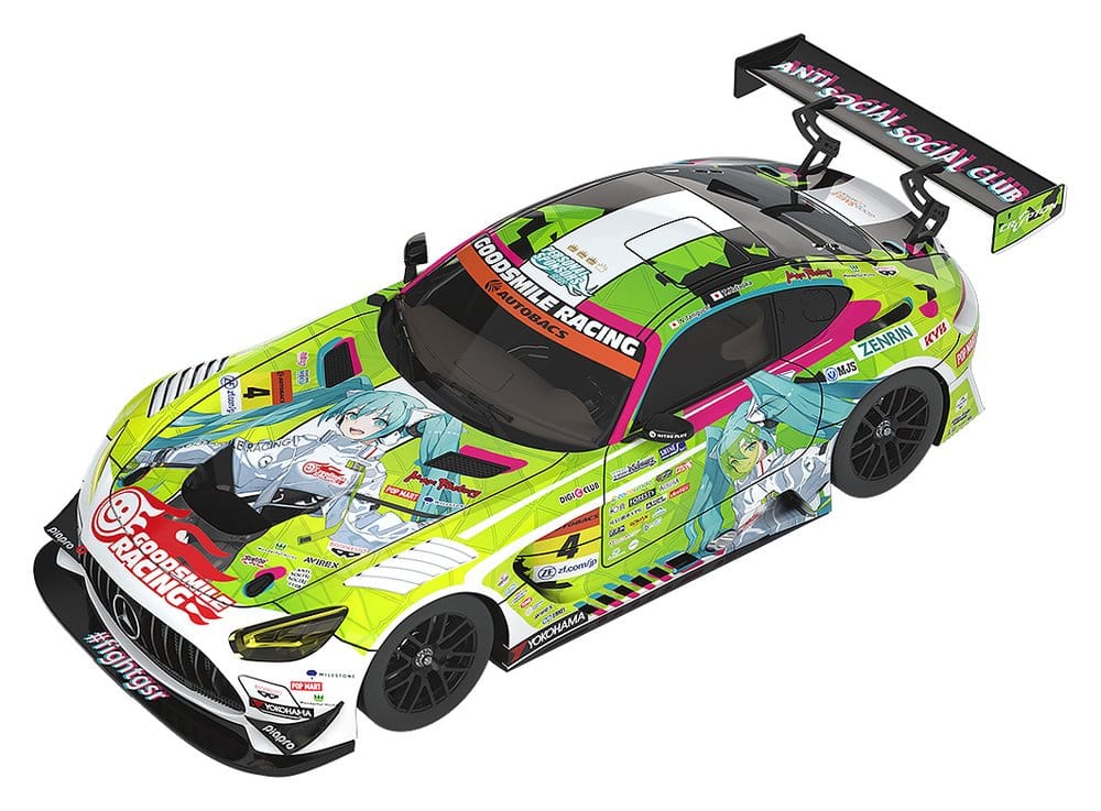 Hatsune Miku GT Project Vehicle 1/64 Hatsune Miku AMG 2022 Season Opening Ver. 7 cm