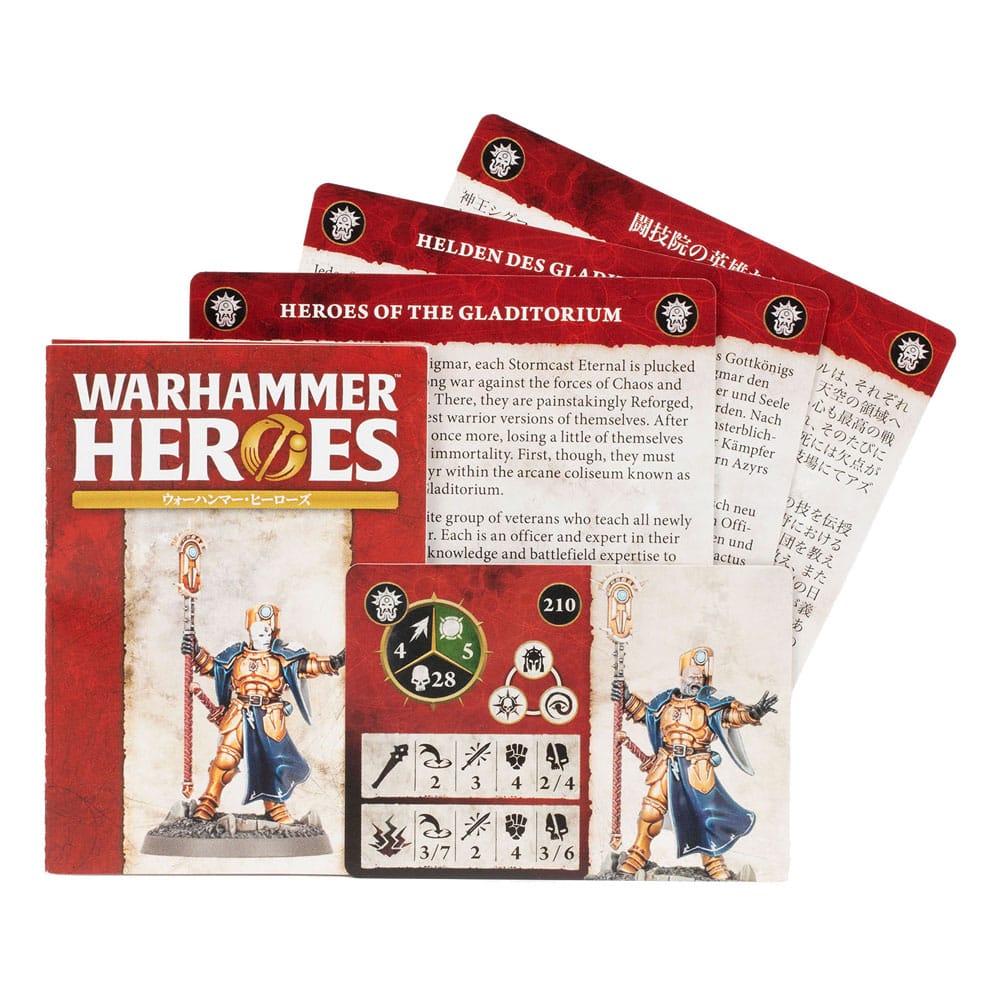Warhammer Age of Sigmar Miniatures Warhammer Heroes: Stormcast Eternals Display (8)