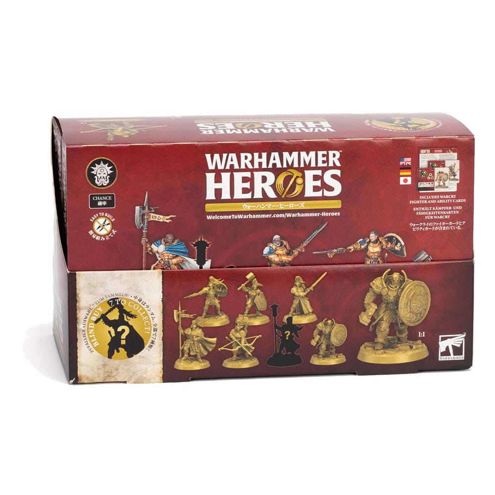 Warhammer Age of Sigmar Miniatures Warhammer Heroes: Stormcast Eternals Display (8)