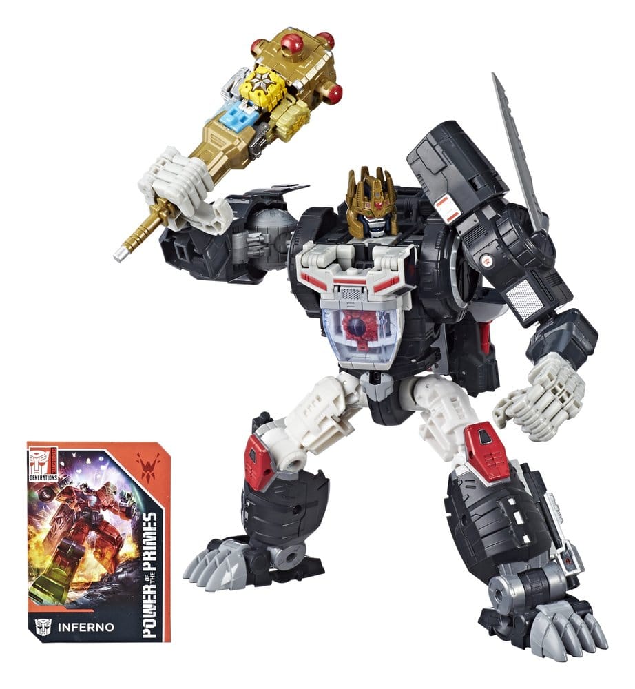 Transformers Generations Power of the Primes Leader Class Optimal Optimus Action Figure 23 cm