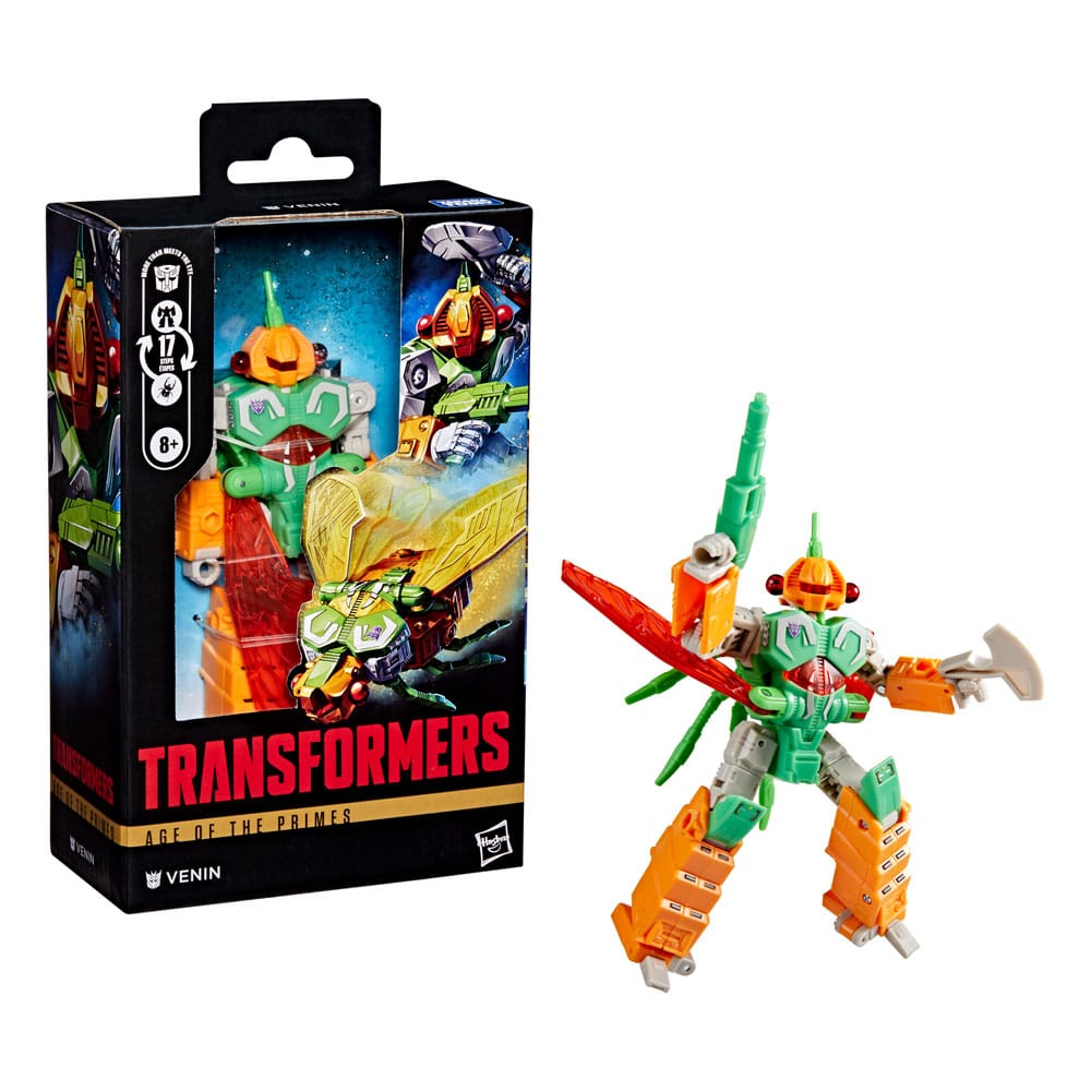 Transformers Age of the Primes Deluxe Class Action Figure Venin 14 cm