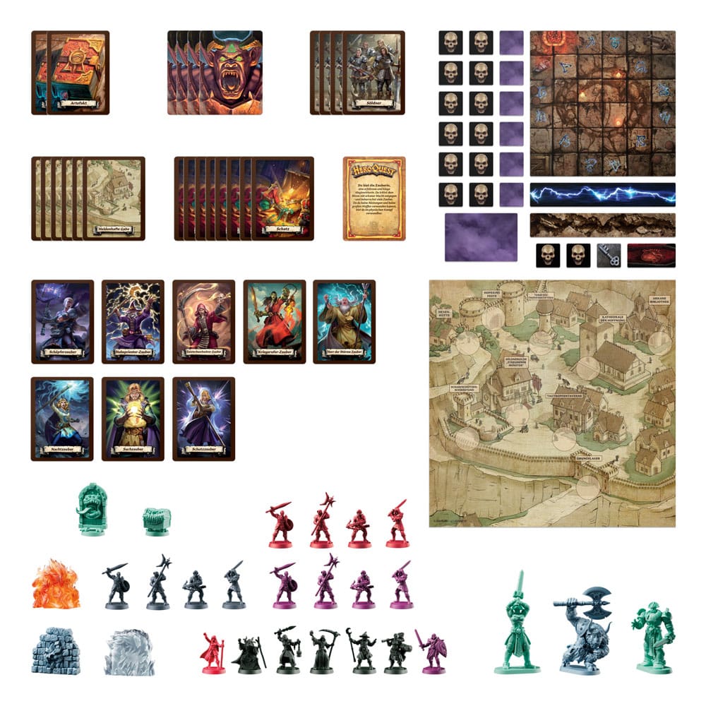 HeroQuest Board Game Expansion Morcars Magier Quest Pack *German Version*