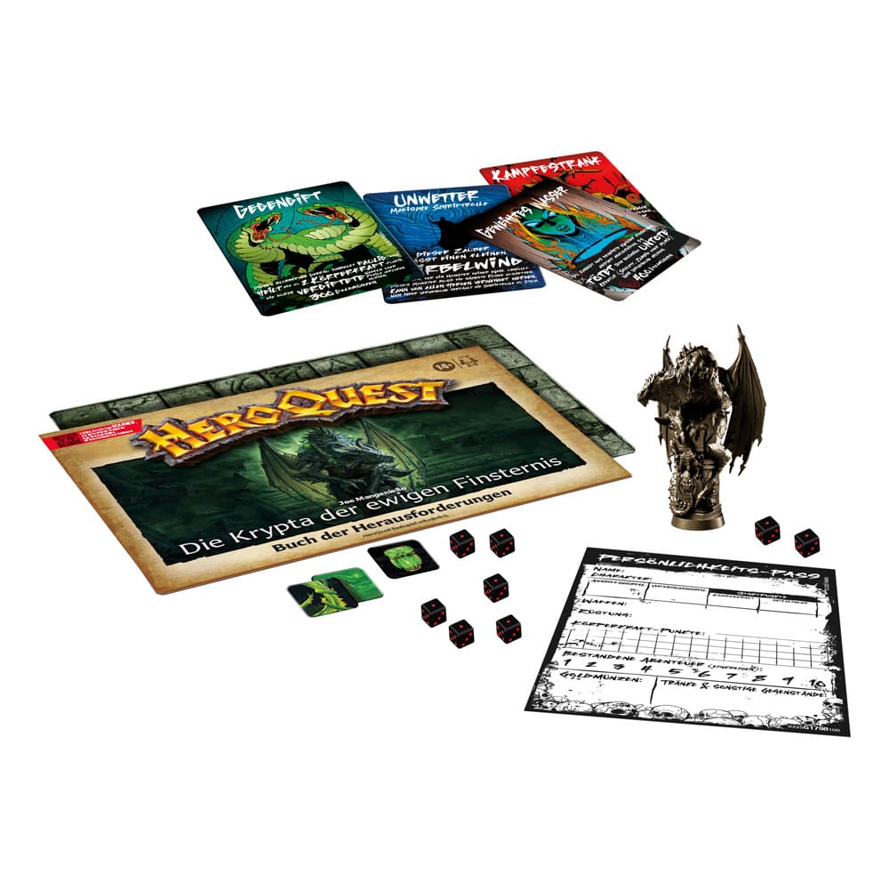 HeroQuest Board Game Expansion Die Krypta der ewigen Finsternis Quest Pack *German Version*