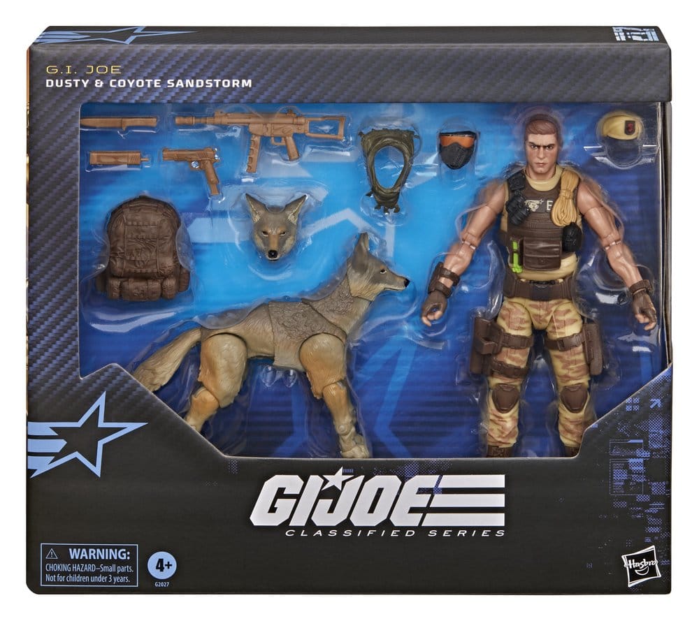 G.I. Joe Classified Series Action Figure #217 Dusty & Coyote Sandstorm 15 cm