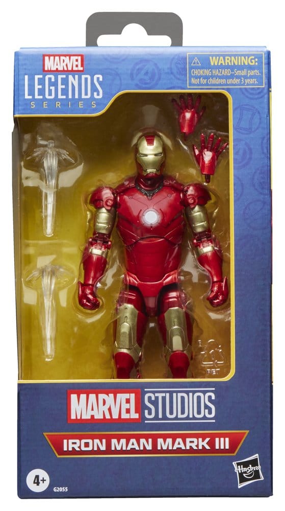Iron Man Marvel Legends Series Action Figure Iron Man Mark III 15 cm