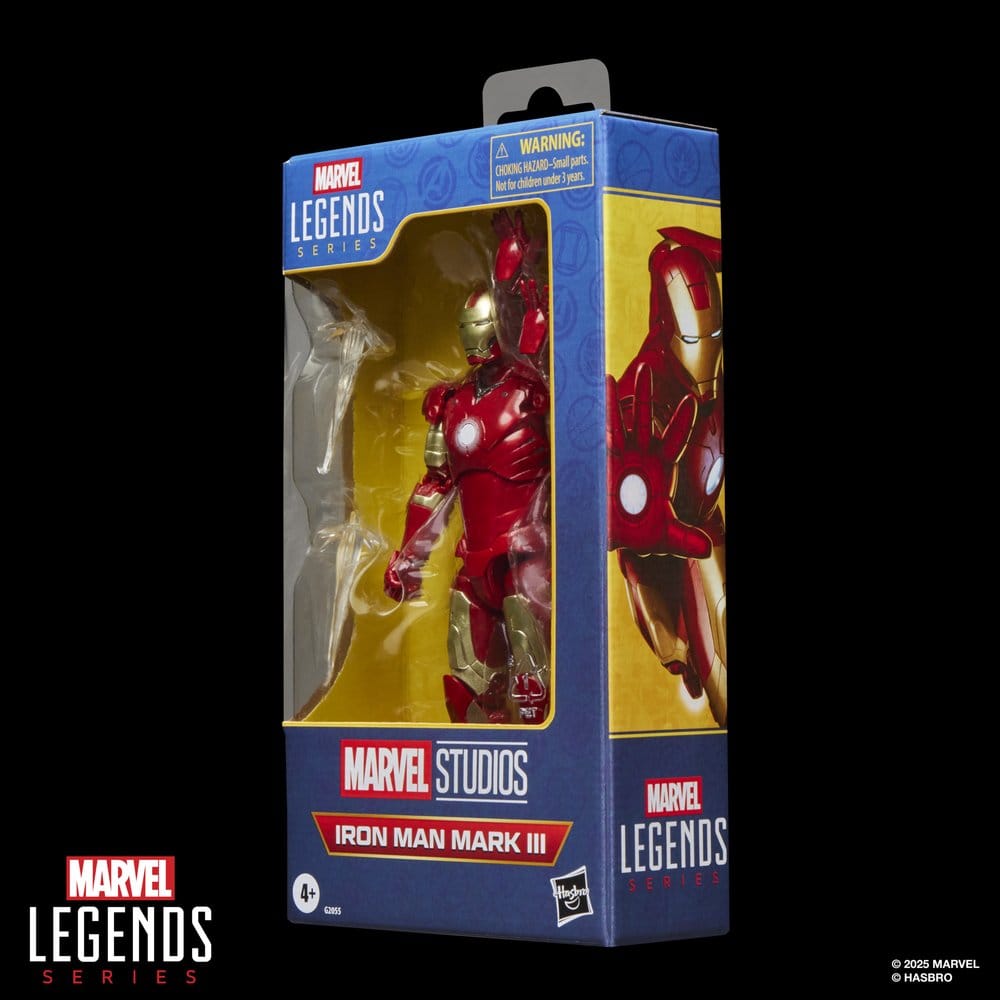 Iron Man Marvel Legends Series Action Figure Iron Man Mark III 15 cm