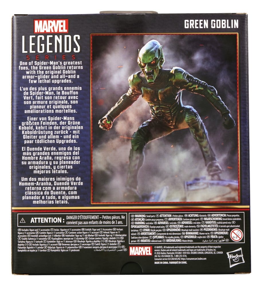 Spider-Man: No Way Home Marvel Legends Action Figure Green Goblin 15 cm